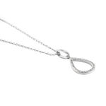 Collier Germinal Argent Blanc Oxyde De Zirconium - Colliers avec pierres Femme | Marc Orian