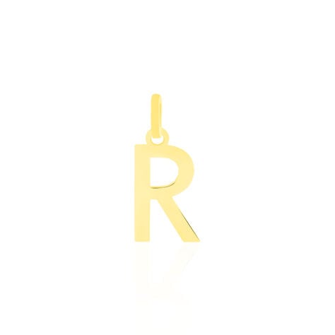 Pendentif Ionia Lettre Or Jaune - Pendentifs Famille | Marc Orian