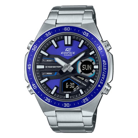 Montre Casio Edifice Bleu - Montres étanches Homme | Marc Orian