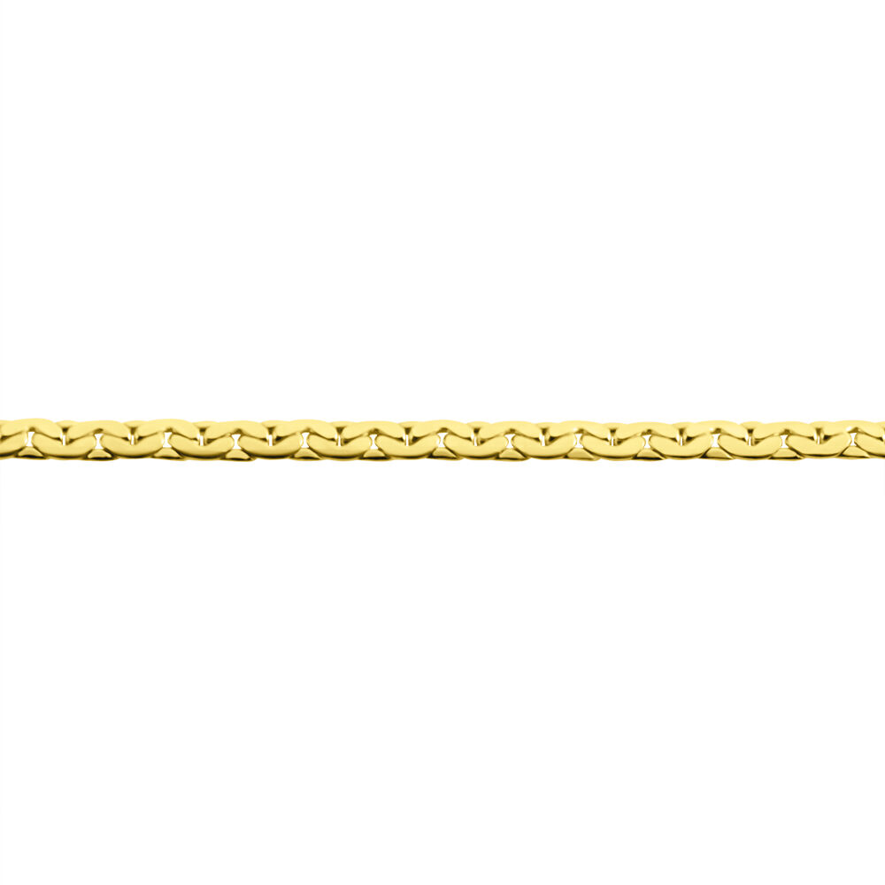 Bracelet Ivy Maille Haricot Or Jaune - Bracelets mailles Femme | Marc Orian
