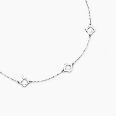Collier Tavie Argent Blanc - Colliers Femme | Marc Orian