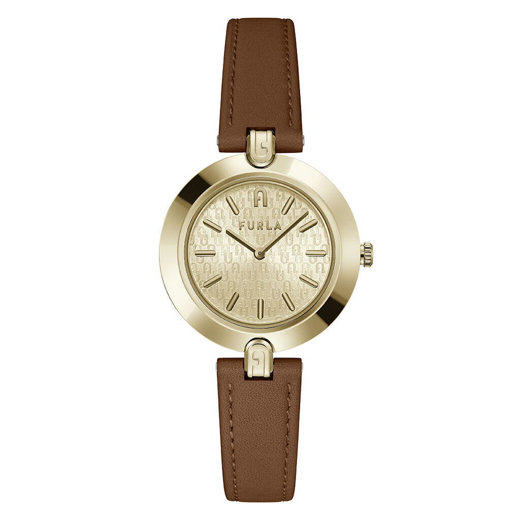 Montre Furla Logo Links Doré - Montres classiques Femme | Marc Orian