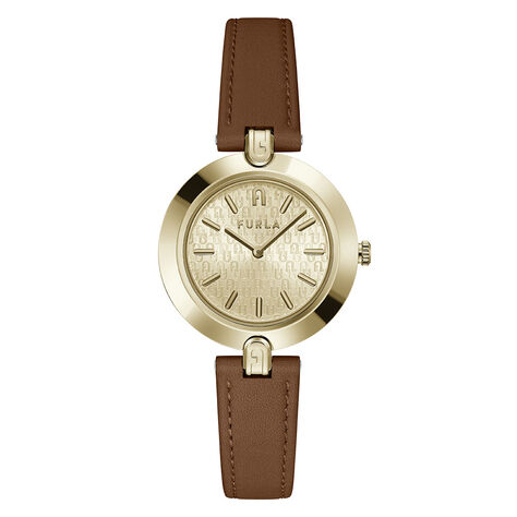 Montre Furla Logo Links Doré - Montres classiques Femme | Marc Orian