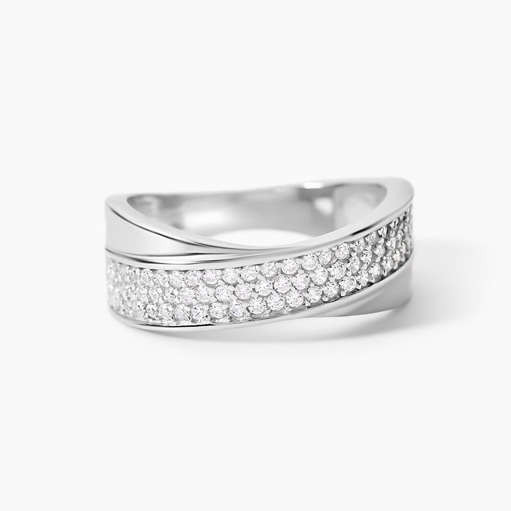 Bague Kawtare Argent Blanc Oxyde De Zirconium - Bijoux fantaisie Femme | Marc Orian