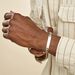 Bracelet Identité Argent Blanc Vila - Gourmettes Homme | Marc Orian