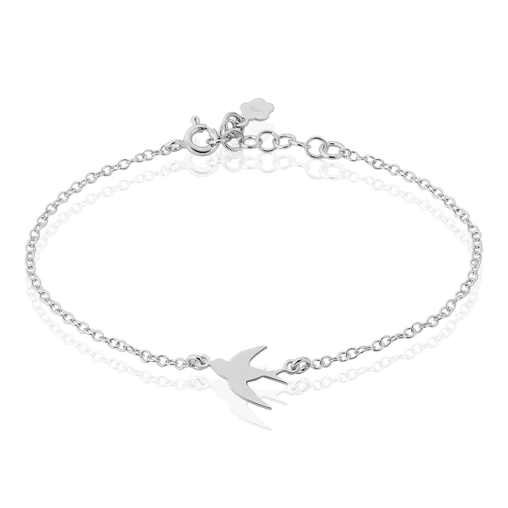 Bracelet Voline Argent Blanc - Bracelets chaînes Femme | Marc Orian