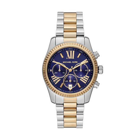 Montre Michael Kors Lexington Bleu - Montres Femme | Marc Orian