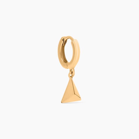 Créole Unitaire Harvey Plaqué Or Jaune - Piercings d'oreilles Homme | Marc Orian