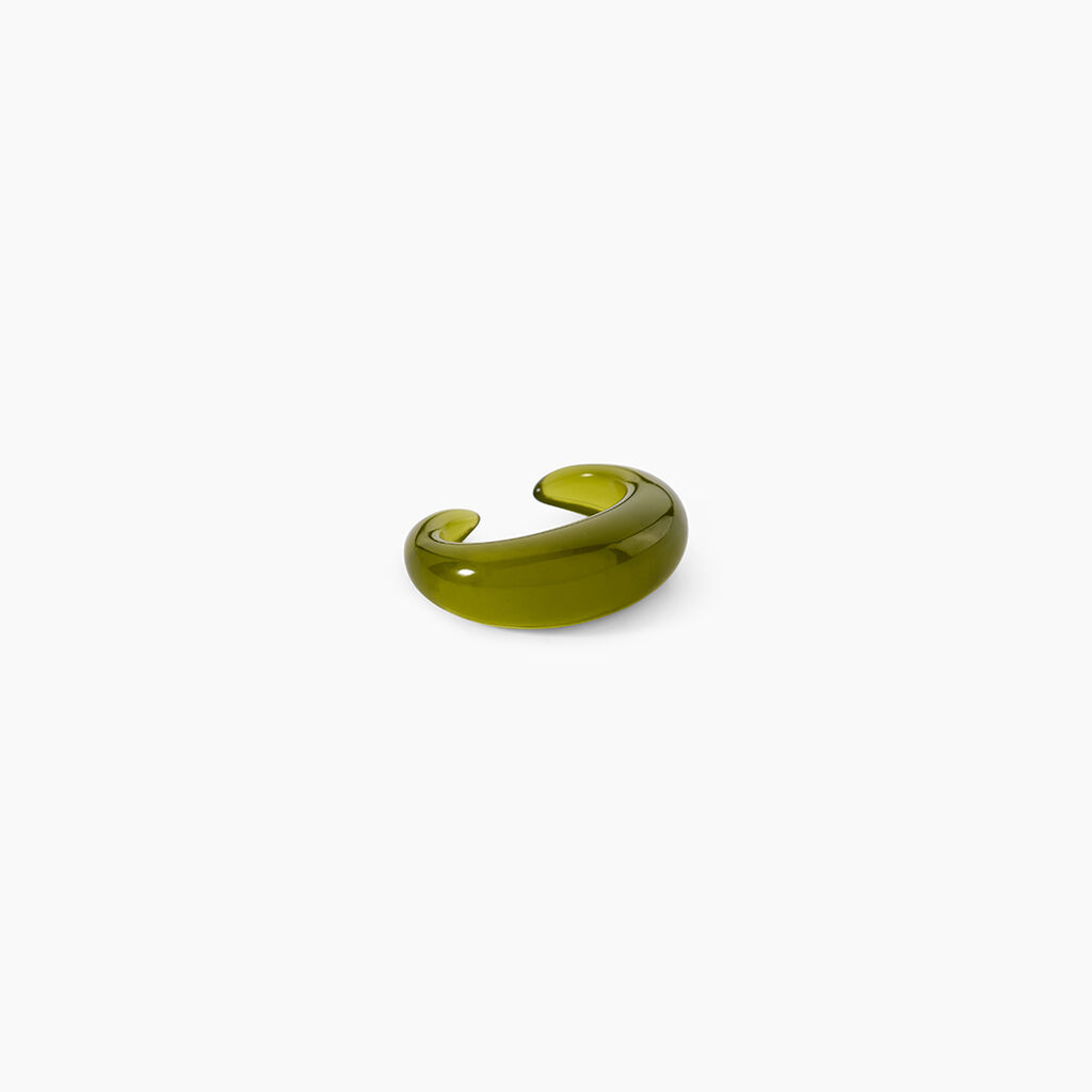 Bijoux D'Oreilles Annah R&eacute;sine Vert - Piercings d'oreilles Femme | Marc Orian