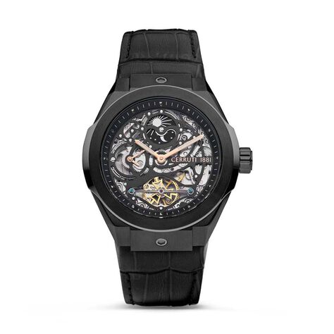Montre Cerruti Cerruti Ruscello Automatic Noir - Montres automatique Homme | Marc Orian