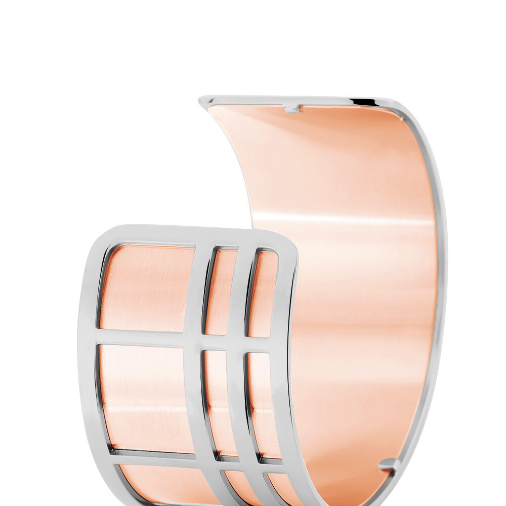 Bracelet Jonc Andria Acier Blanc - Bracelets joncs Femme | Marc Orian