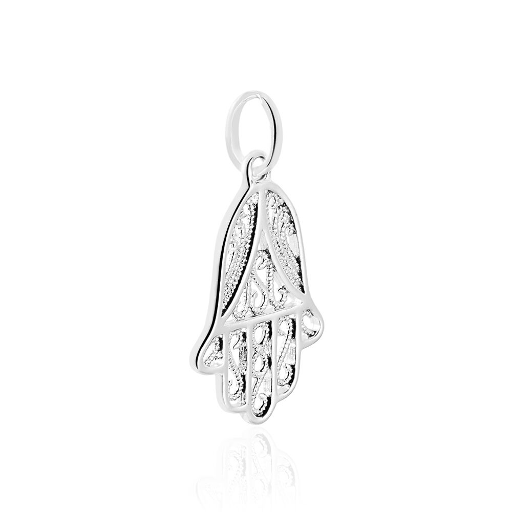 Pendentif Luce-marie Argent Blanc - Pendentifs Femme | Marc Orian