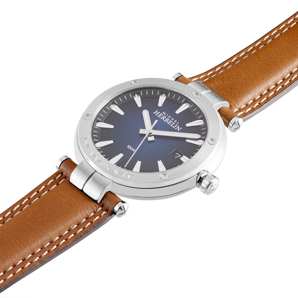 Montre Michel Herbelin Newport Bleu - Montres classiques Homme | Marc Orian