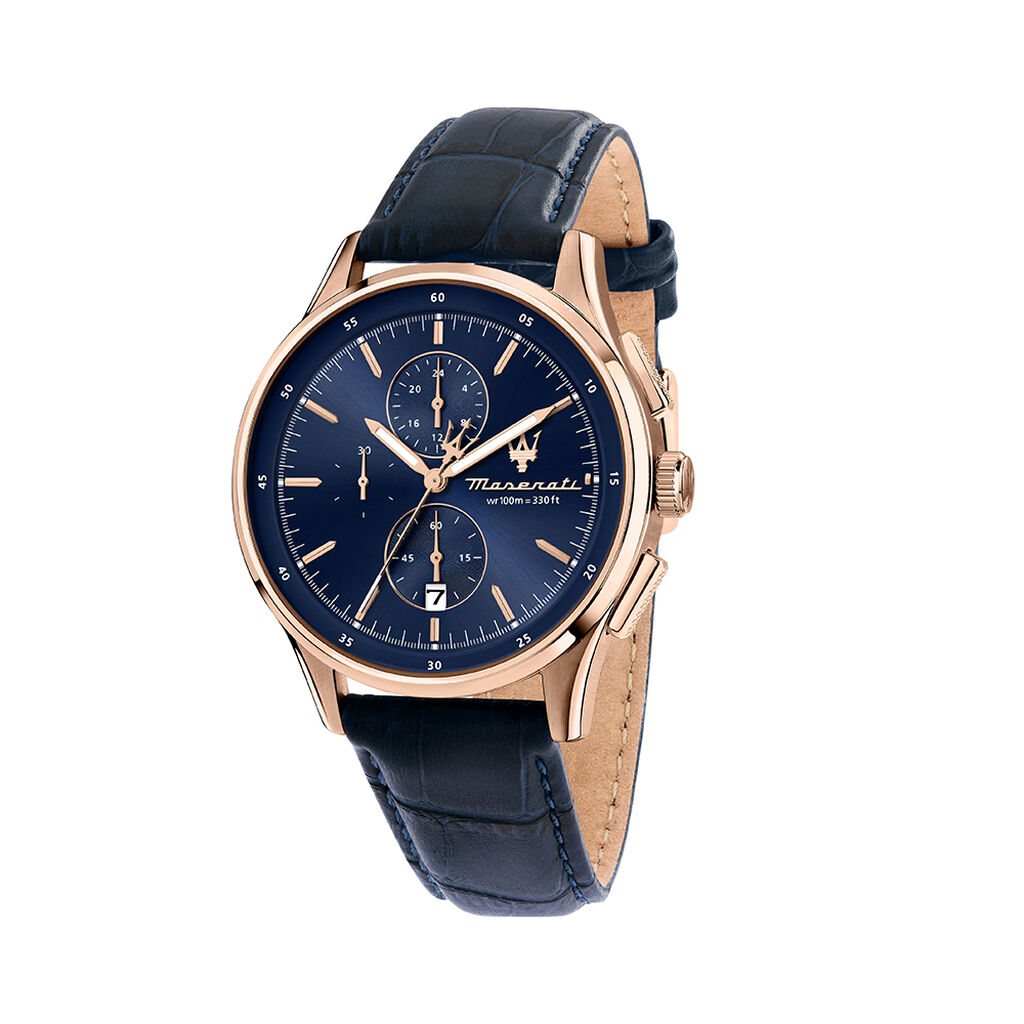 Montre Maserati Sorpasso Bleu - Montres &eacute;tanches Homme | Marc Orian