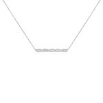 Collier Adali Argent Blanc Oxyde De Zirconium - Colliers avec pierres Femme | Marc Orian