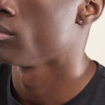 Boucles D'oreilles Puces Or Blanc Oxyde De Zirconium - Puces Famille | Marc Orian