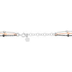 Bracelet Anfel Argent Tricolore - Bracelets fantaisie Femme | Marc Orian