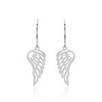 Boucles D'oreilles Pendantes Aitana Argent Blanc - Pendantes Femme | Marc Orian
