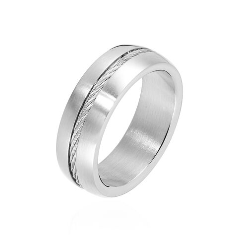 Bague Sam Acier Blanc - Bague fantaisie Femme | Marc Orian
