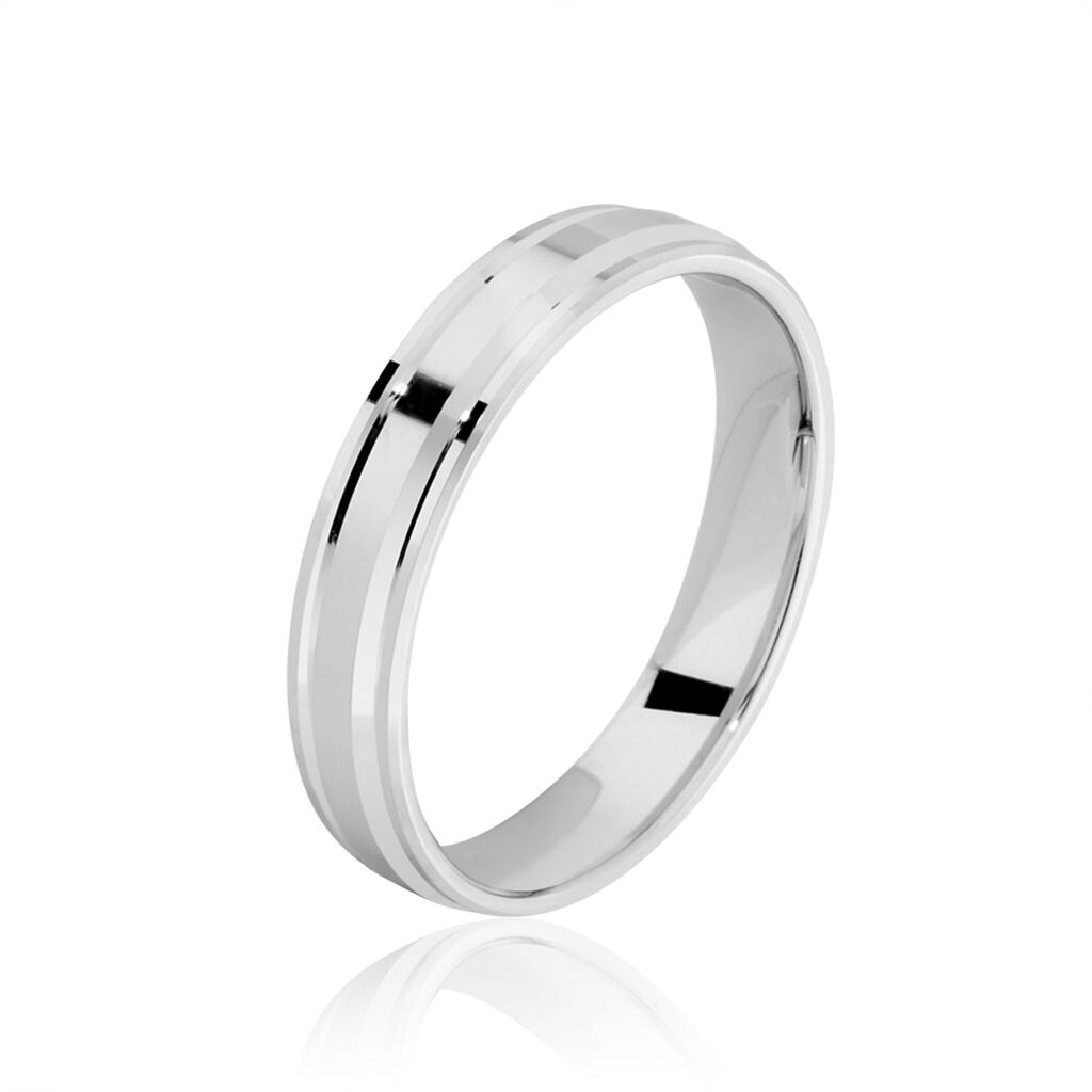 Alliance Amalyah Or Blanc - Alliances duo Unisex | Marc Orian