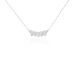 Collier Haylee Argent Blanc Oxyde De Zirconium - Colliers avec pierres Femme | Marc Orian