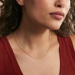 Cha&icirc;ne Imanie Maille Singapour Or Jaune - Chaines Femme | Marc Orian