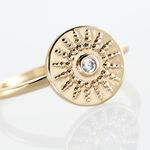 Bague Artea Plaqu&eacute; Or Jaune Oxyde De Zirconium - Bijoux fantaisie Femme | Marc Orian