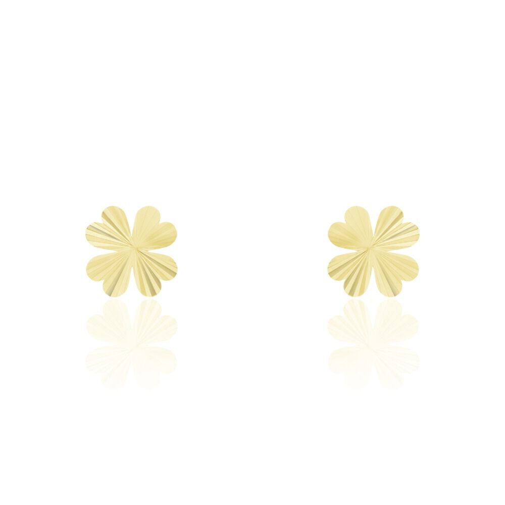 Boucles D'oreilles Puces Dag Or Jaune - Puces Femme | Marc Orian