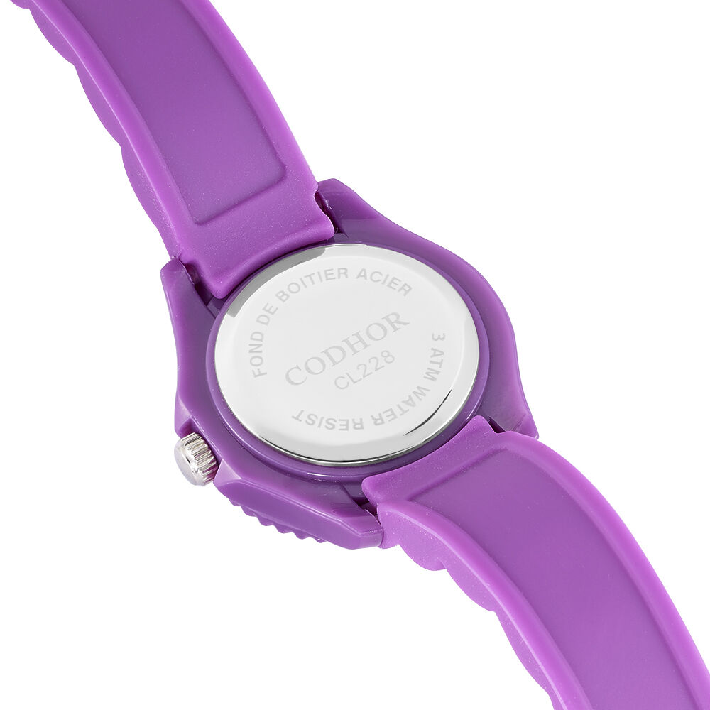 Montre Codhor Kid Plastique Blanc - Montres étanches Enfant | Marc Orian