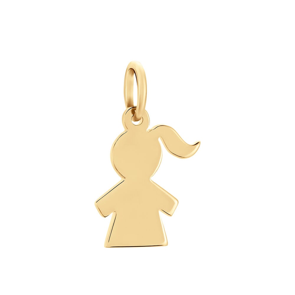 Pendentif Kids Plaque Or Doré - Pendentifs Femme | Marc Orian
