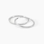 Cr&eacute;oles Dominae Or Blanc - Cr&eacute;oles Femme | Marc Orian