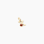 Pendentif Helidie Coccinelle Lettre Or Jaune - Pendentifs Enfant | Marc Orian