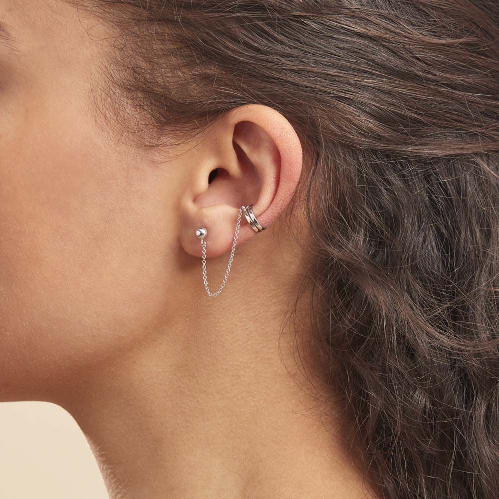 Bijou D'oreille Unitaire Argent Harris - Piercings d'oreilles Femme | Marc Orian