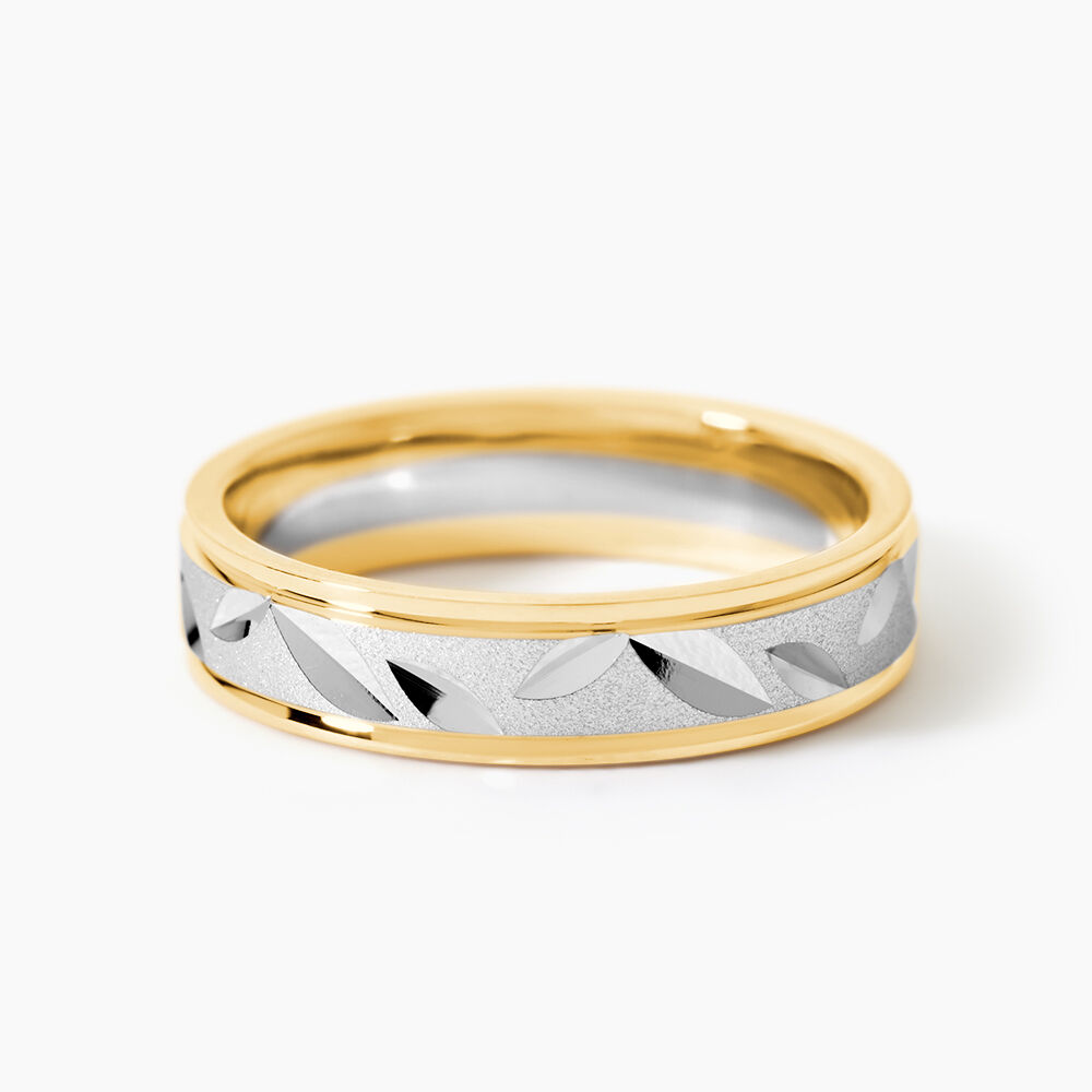 Alliance Ilki Ruban Or Bicolore - Alliances duo Unisex | Marc Orian