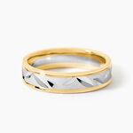 Alliance Ilki Ruban Or Bicolore - Alliances duo Unisex | Marc Orian