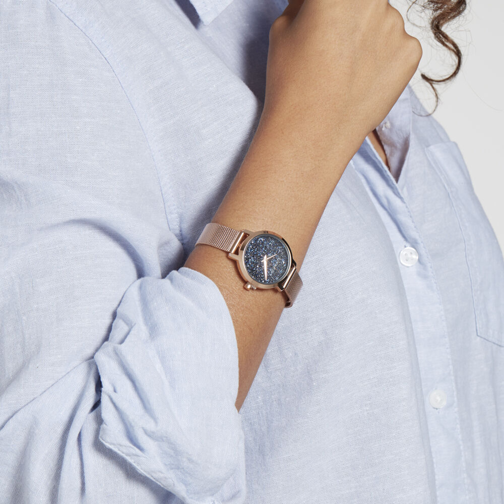 Montre Codhor Annah Cristaux Bleus - Montres étanches Femme | Marc Orian