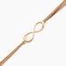 Bracelet Infini Or Jaune - Bracelets cordons Femme | Marc Orian