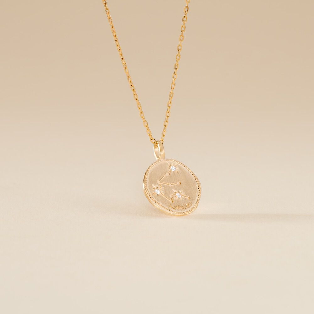 Collier Iago Plaqu&eacute; Or Oxydes De Zirconium - Colliers avec pierres Femme | Marc Orian