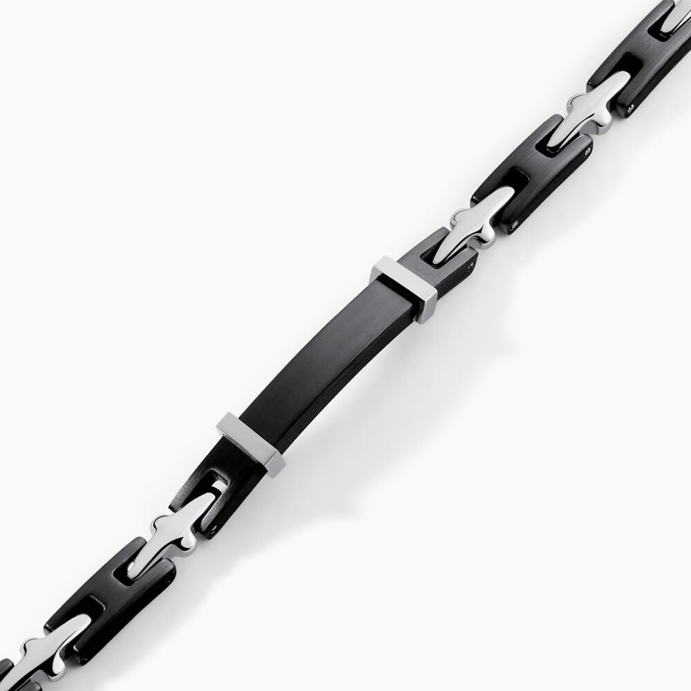 Bracelet Jourdan Halldor Acier Argent&eacute; - Bracelets cha&icirc;nes Homme | Marc Orian