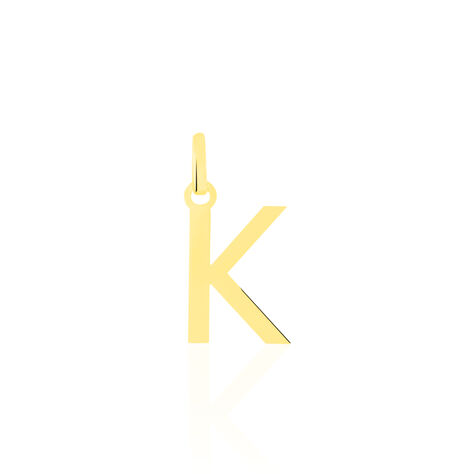 Pendentif Ionia Lettre Or Jaune - Pendentifs Famille | Marc Orian