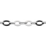 Bracelet Nowell Argent Blanc Oxyde De Zirconium Et C&eacute;ramique - Bracelets cha&icirc;nes Femme | Marc Orian