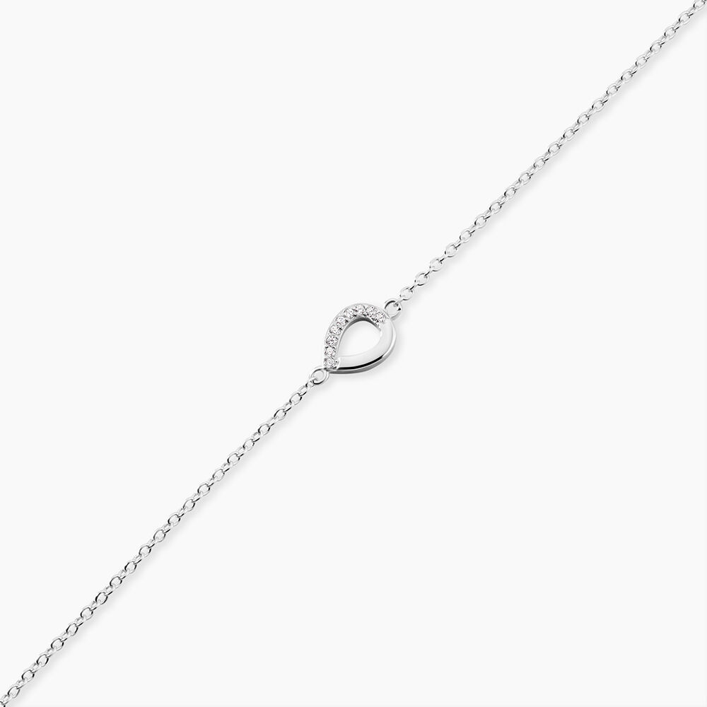 Bracelet Argent Tancelin Oxydes De Zirconium - Bracelets fantaisie Femme | Marc Orian