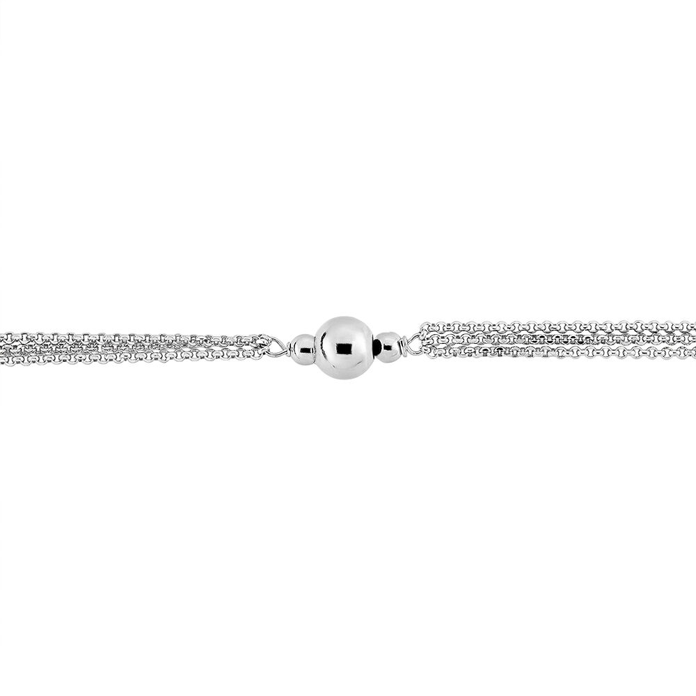 Bracelet Meili Argent Blanc - Bracelets chaînes Femme | Marc Orian