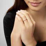 Alliance Pristina Or Rose Diamant - Alliances avec pierres Femme | Marc Orian