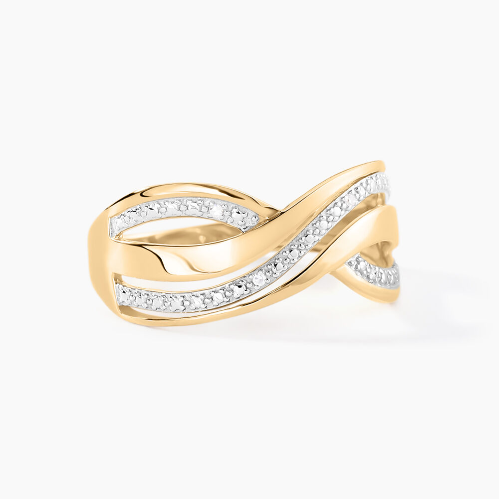 Bague Callistine Or Jaune Diamant - Bagues pierres précieuses Femme | Marc Orian