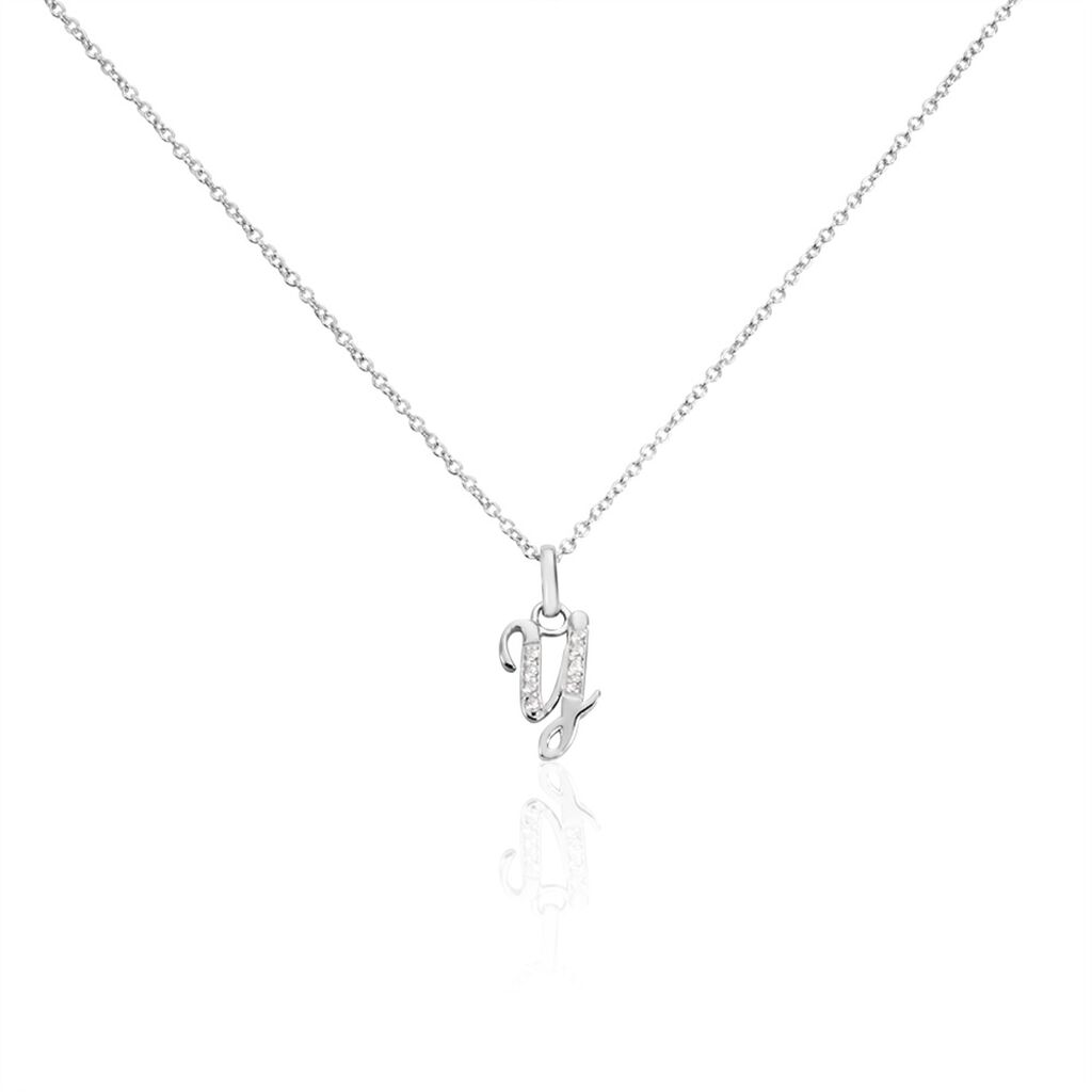 Collier Argent Fifi Oxydes De Zirconium - Colliers avec pierres Femme | Marc Orian