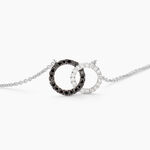 Collier Bella Or Blanc Diamant - Colliers avec pierres Femme | Marc Orian