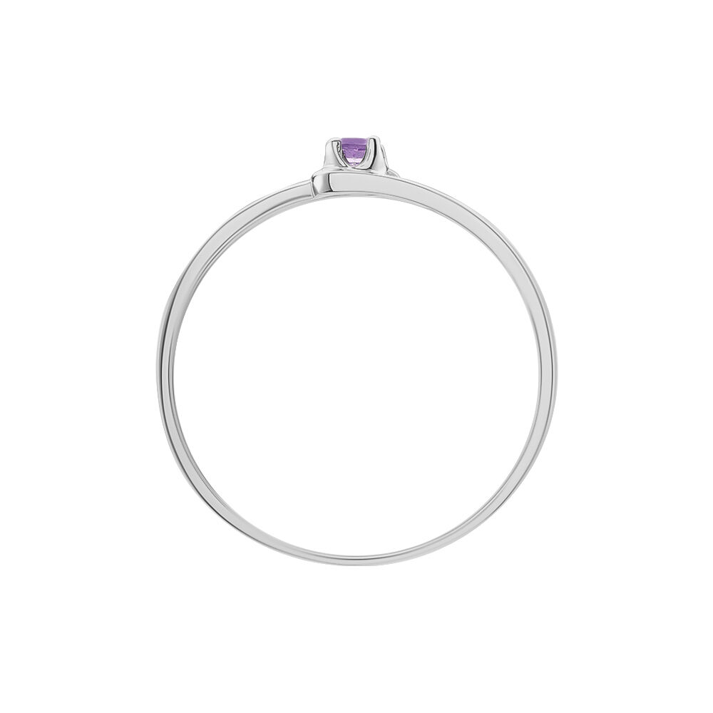 Bague Veroucha Or Blanc Amethyste - Bagues pierres fines Femme | Marc Orian