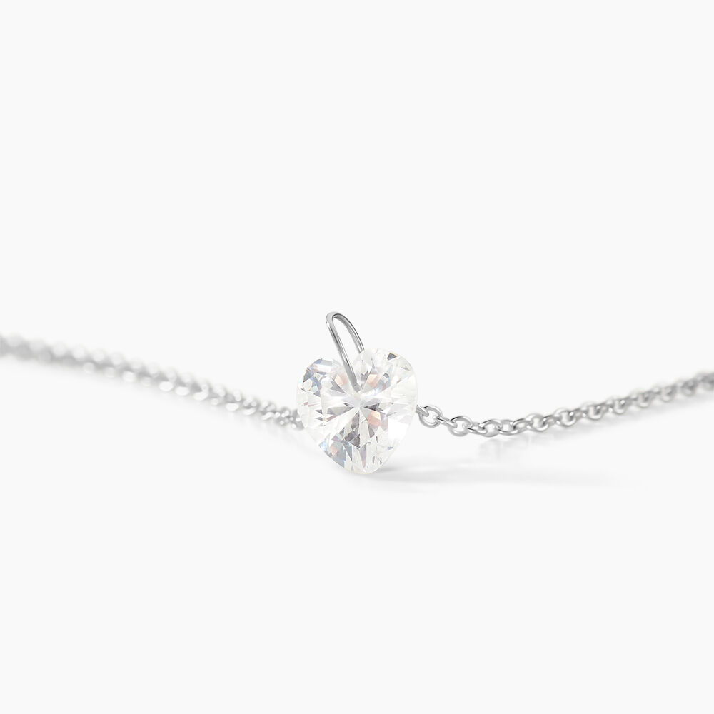 Collier Argent Sopher Oxyde De Zirconium - Colliers avec pierres Femme | Marc Orian
