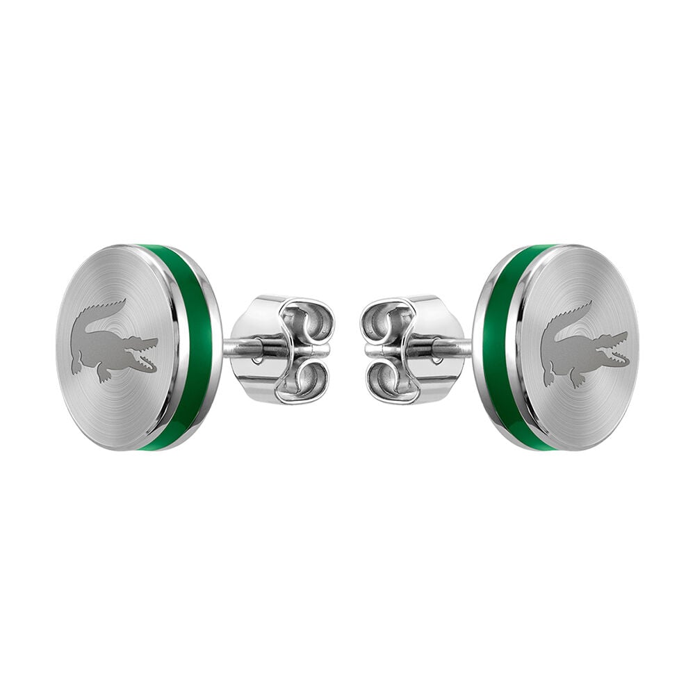 Boucles D'Oreilles Puces Lacoste Baseline Acier - Puces Homme | Marc Orian